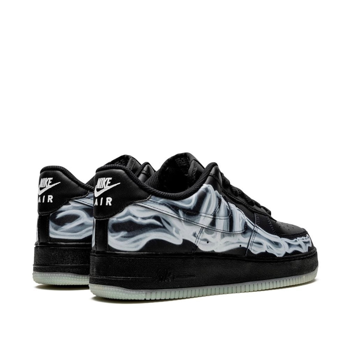 Air Force 1 - Skeleton Black