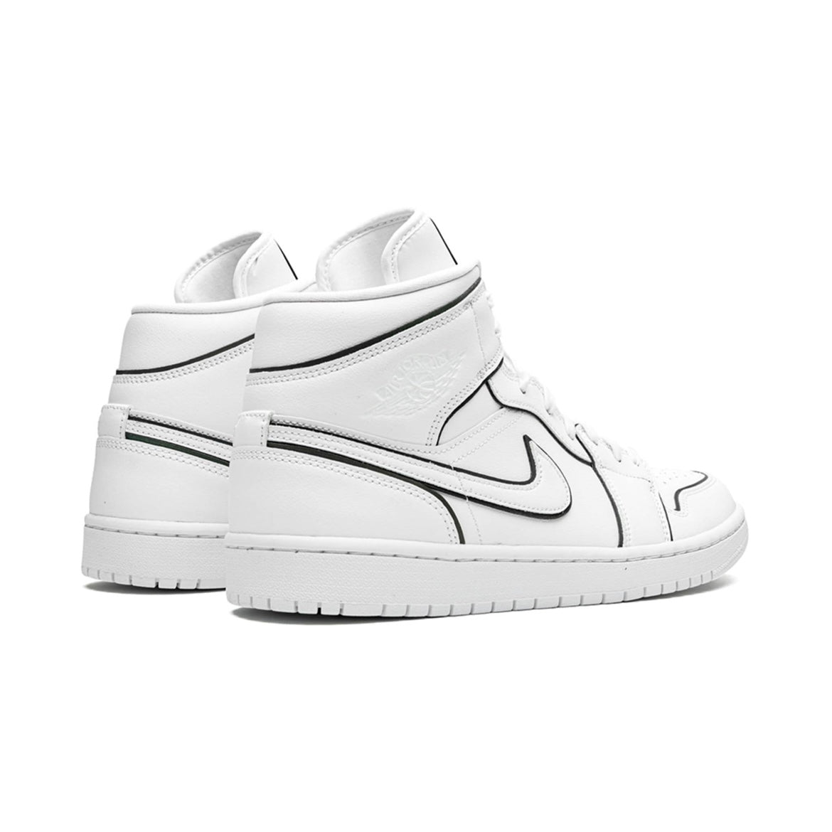 Air Jordan 1- Mid Iridescent Reflective White