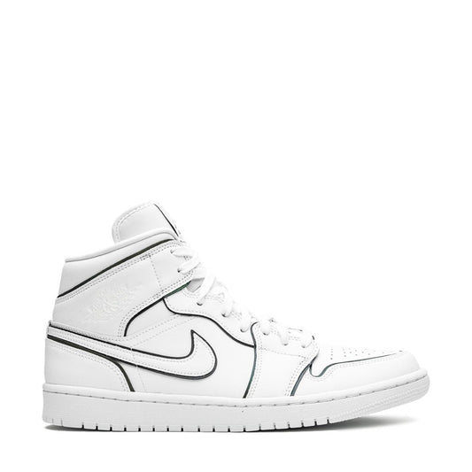 Air Jordan 1- Mid Iridescent Reflective White